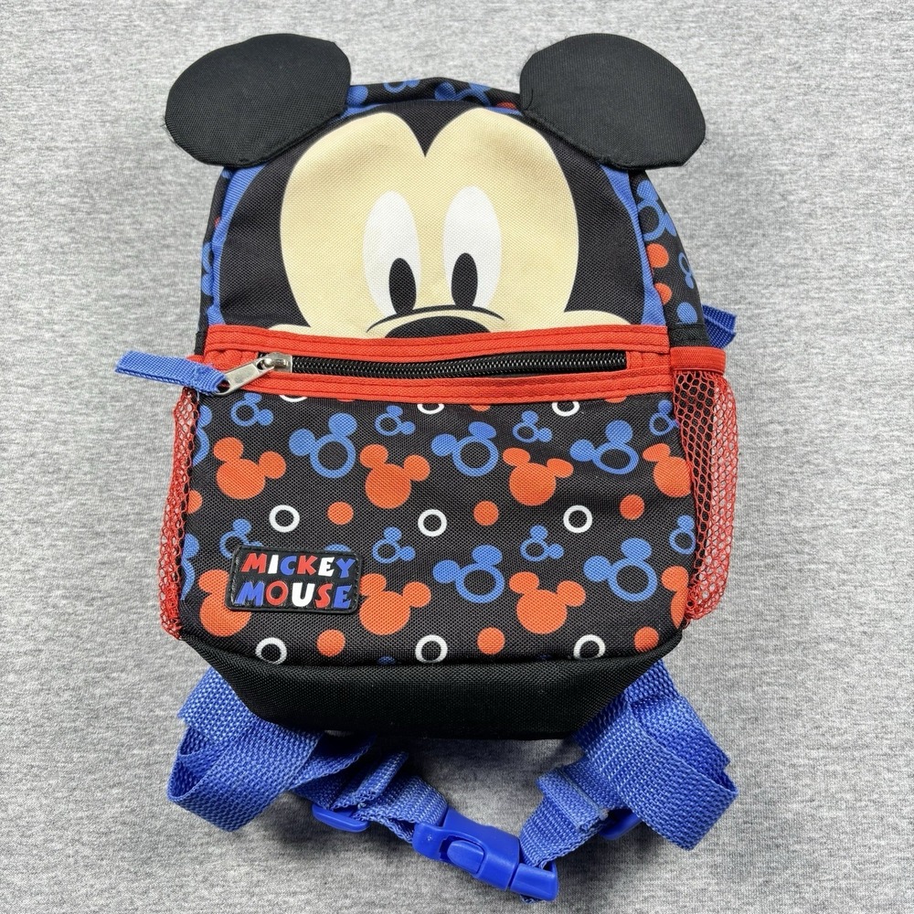 Disney Mickey Mouse Harness Backpack Toddler 3D Ears